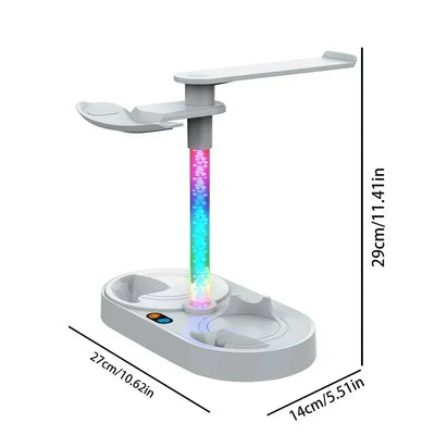 VR2 Dual Controller Magnetic Charging Base With Indicator Light