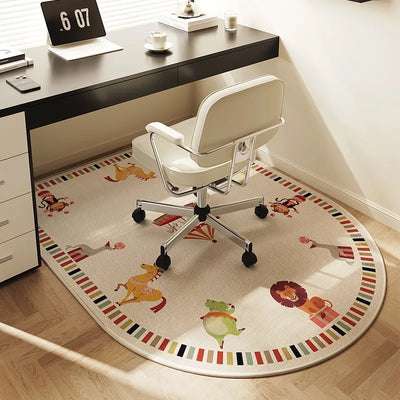 Gaming Chair Swivel Chair Desk Rug Tapete 양탄자