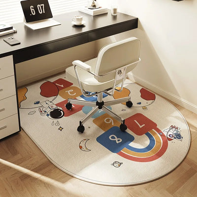 Gaming Chair Swivel Chair Desk Rug Tapete 양탄자