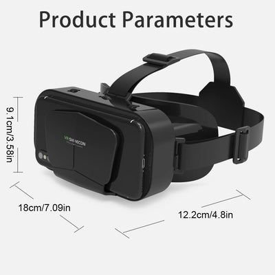 5pieces 3D Glasses Virtual Reality VR Phone Helmet Headset Easily Adjustable Virtual Reality Glasses