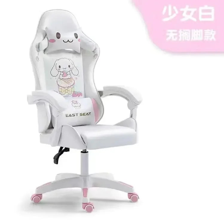 s Office Chair Reclining to Play Games