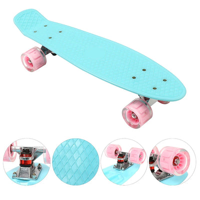 22 Inch Skateboard 4-Wheel Single-Warp