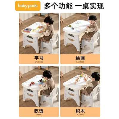 Table Plastic Baby Early Education Game Learning Tabl